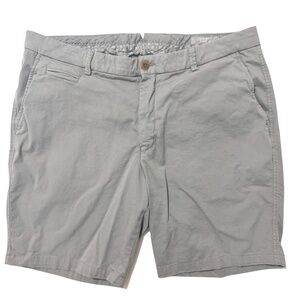 Ballin Men's Grey Flat Front Shorts Size 38